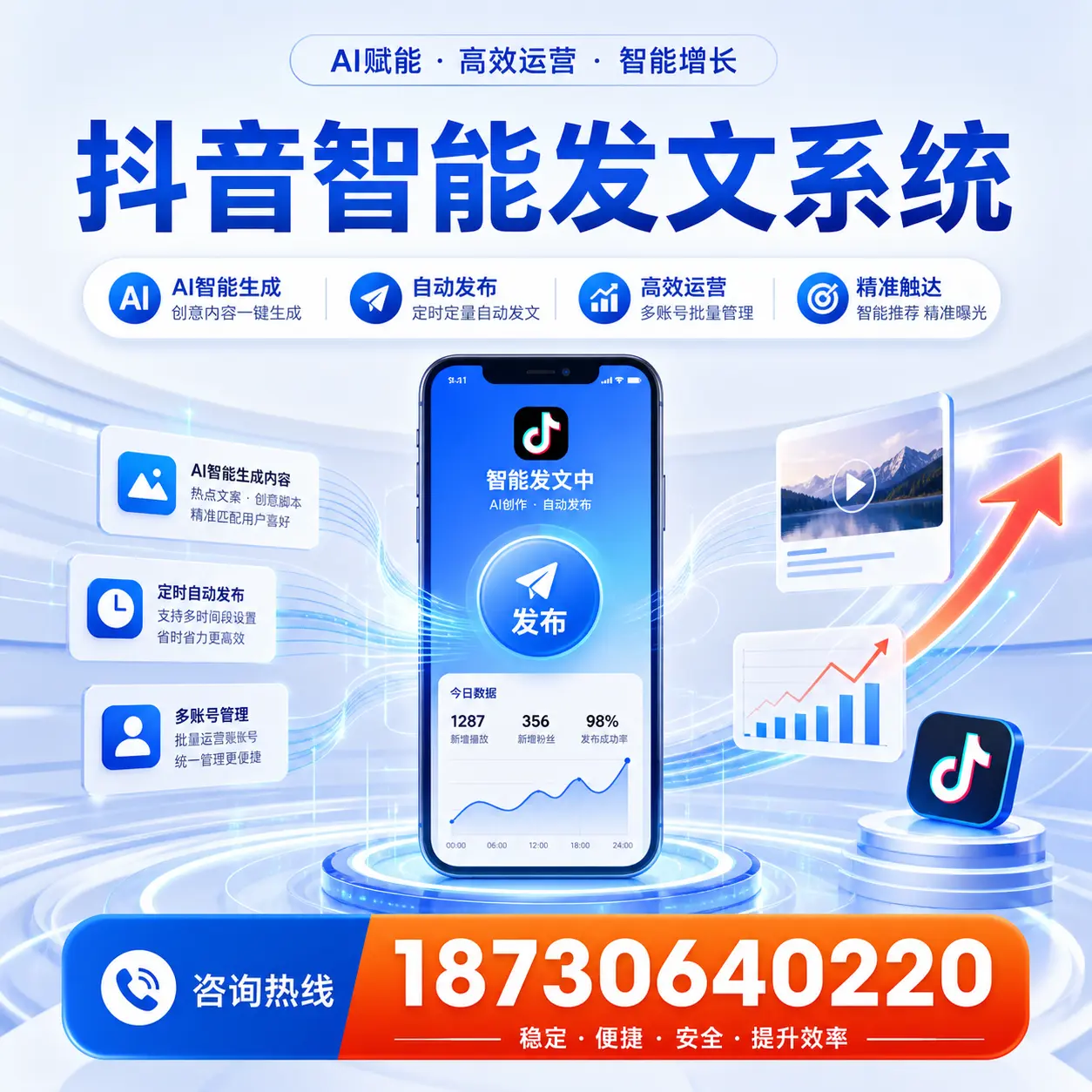 如何通过抖音智能发文系统提升 益阳 企业的市场竞争力